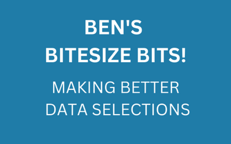 BEN'S BITESIZE BITS! DATA